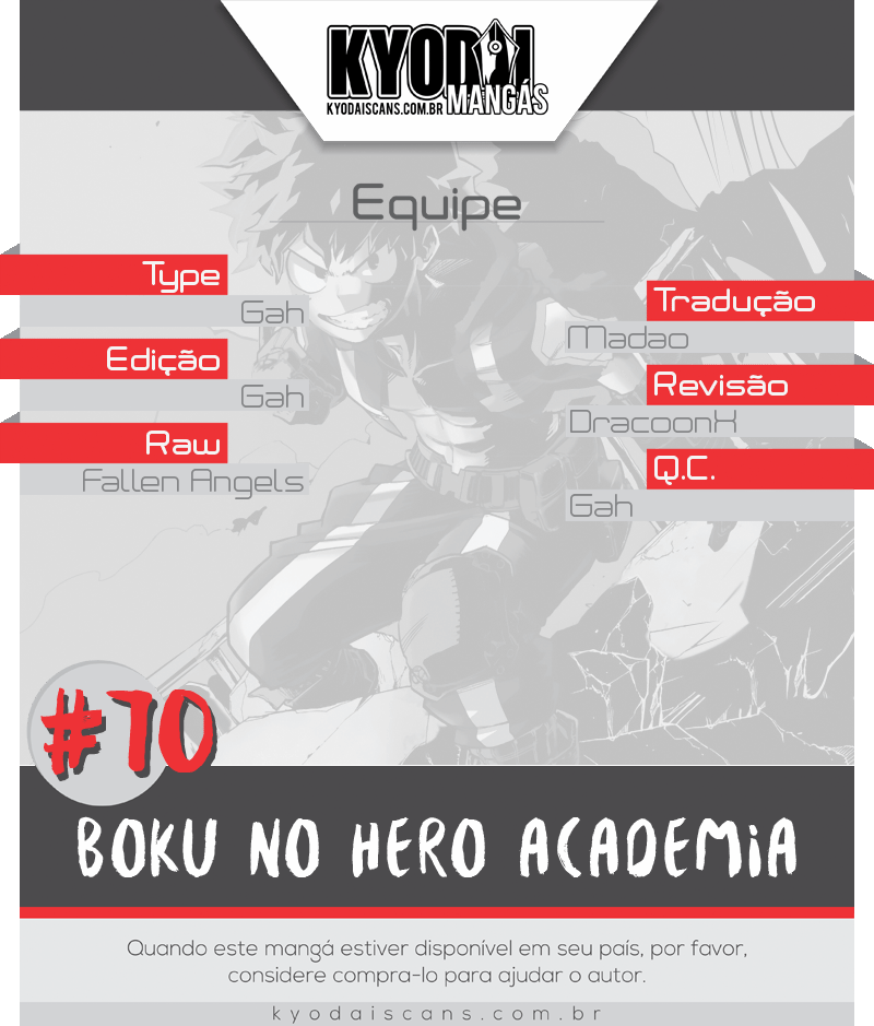 Boku no Hero Academia-Chapter 70